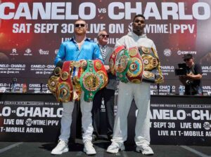 Canelo Alvarez had the second face-to-face with Jermell Charlo in Los AngelesÂ  â€“ World Boxing Association