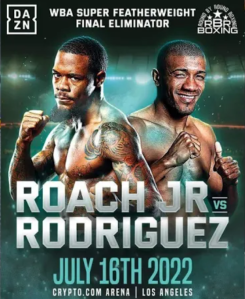 Roach Jr. and Rodriguez in WBA Super Featherweight eliminator this SaturdayÂ  â€“ World Boxing Association