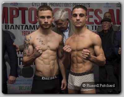 Carl Frampton Jeremy Parodi Carl Frampton Tries Talking Smooth Boxer Jeremy Parodi Into Slugfest