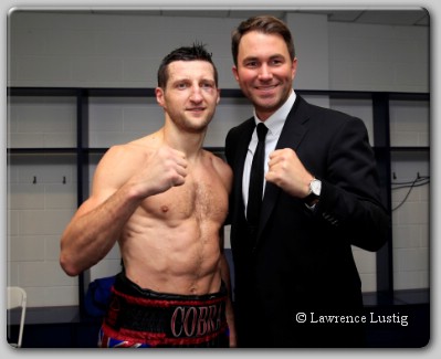 Carl Froch Eddie Hearn Hearn Targeting Froch vs. Groves Mega Uk Clash In 2014