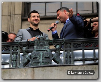 Carl Froch Civic Reception