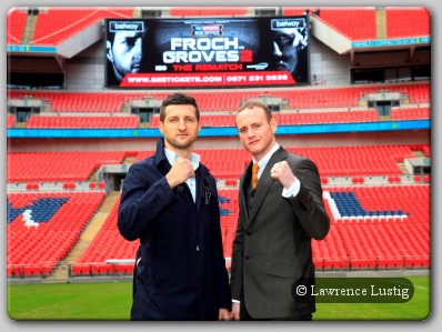 Carl Froch George Groves Rematch 2 Froch vs. Groves 2 Sells Out Wembley Stadium In One Hour