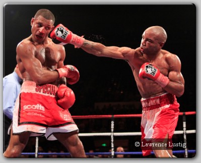 Carson Jones and Kell Brook Fight