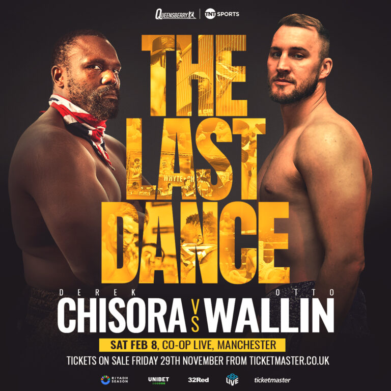 CHISORA AND WALLIN SET FOR â€˜LAST DANCEâ€™ MANCHESTER SHOWDOWN
