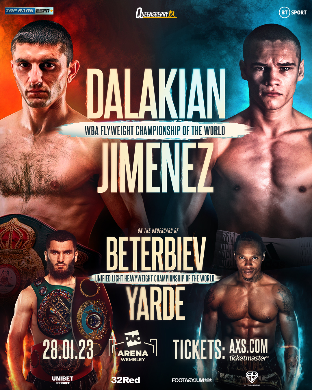 WORLD FLYWEIGHT TITLE LANDS AT WEMBLEY ON YARDE’S BIG NIGHT – ITAUMA & HUTCHINSON GO FOR TITLES