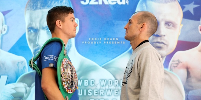 Derry Mathews and Luke Campbell