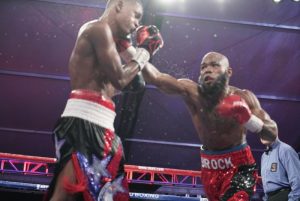 Desmond Brock Reynaldo Blanco 300x201 Brock Upsets Blanco To Take NABA USA Lightweight Title