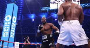 Dubois Honoured at Boxing awards
