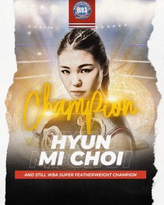 Hyun Mi Choi successfully defended at home â€“ World Boxing Association