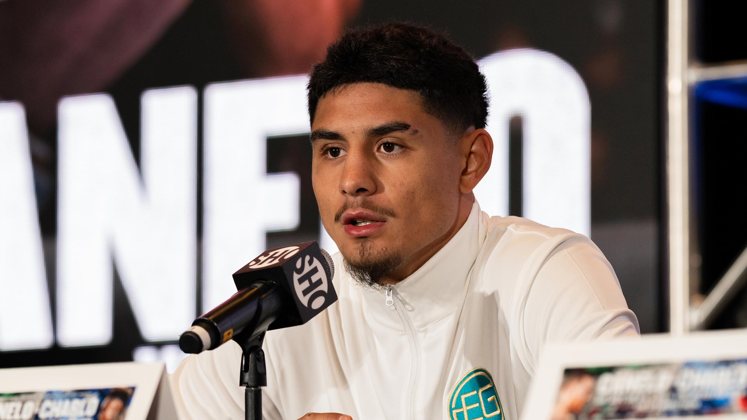 Elijah Garcia is Ready For War Against Kyrone Davis