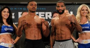 Errol Spence Lamont Peterson Weigh In