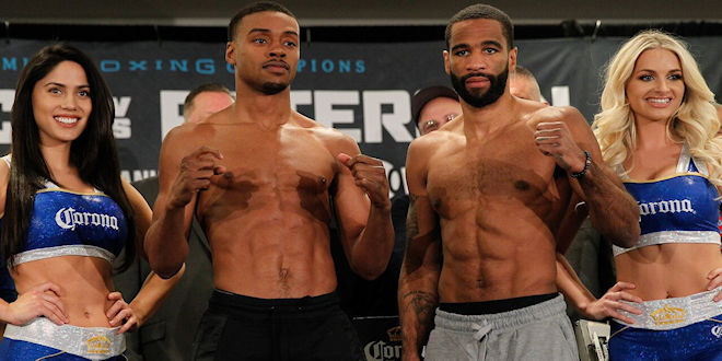 Errol Spence Lamont Peterson Weigh In