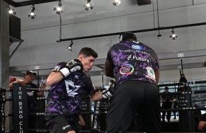 Zepeda and Diaz held public workoutsÂ  â€“ World Boxing Association