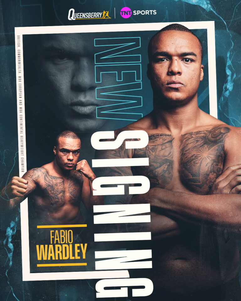 WARDLEY JOINS QUEENSBERRY