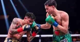 Brandon Figueroa impressively defeats Mark Magsayo in a thriller