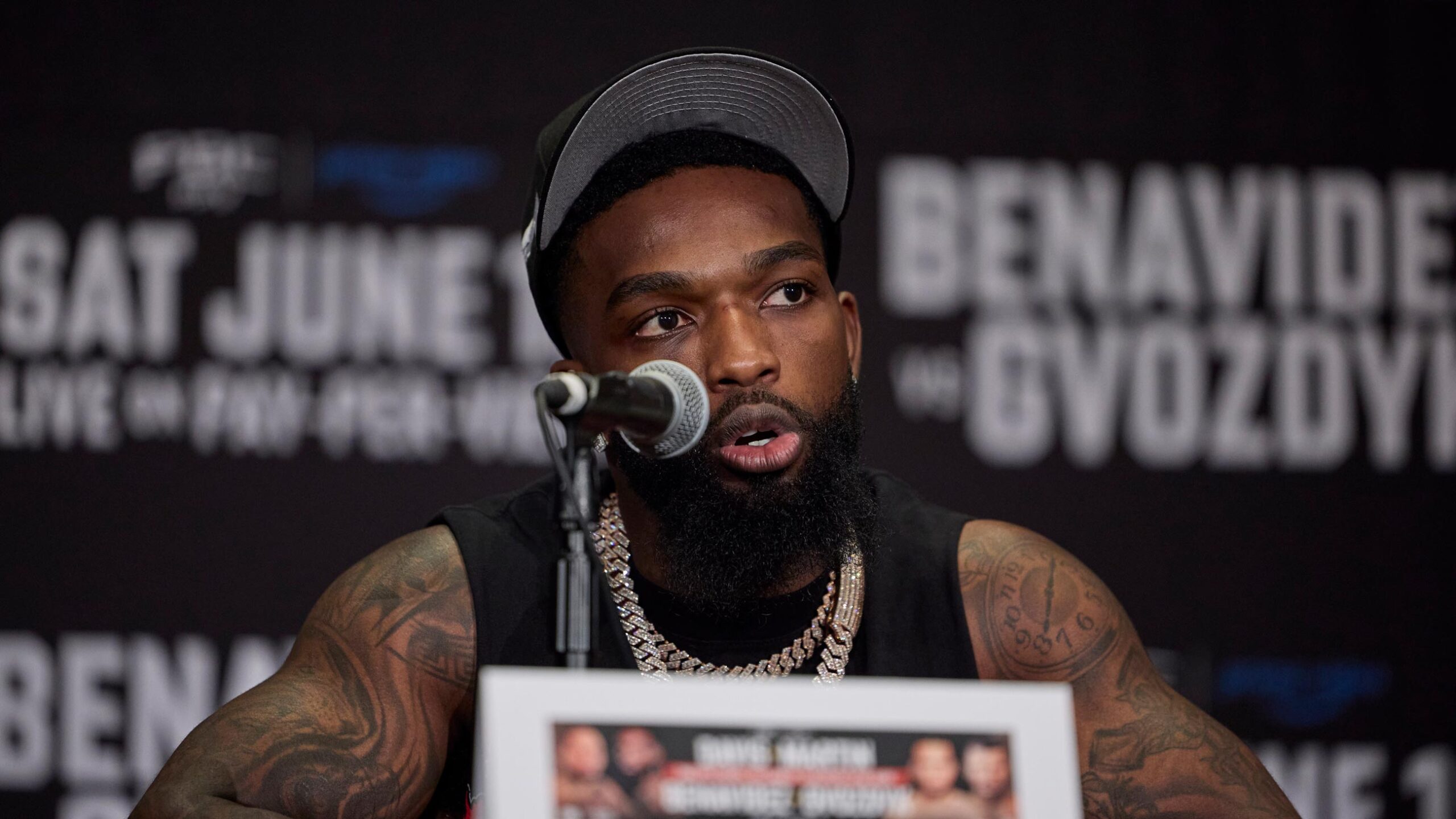 FRANK MARTIN HEADLINES PBC ON PRIME VIDEO CARD ON DECEMBER 6