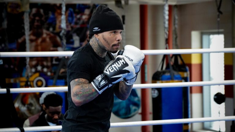 Gervonta Davis Holds Workout For Content Creators