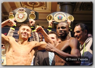 Gennady Golovkin Osamanu Adama
