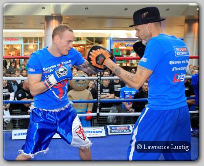 George Groves Training