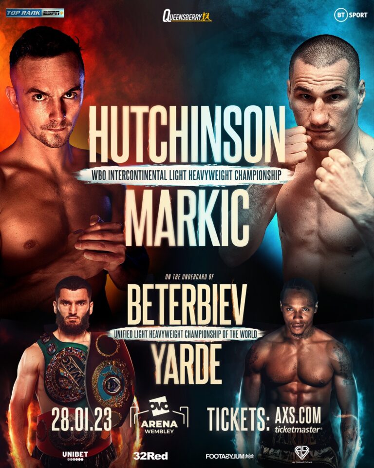 HUTCH IN THE FRAME FOR TITLE GLORY