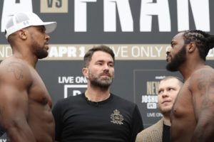 Joshua returns to the ring against Franklin this SaturdayÂ  â€“ World Boxing Association