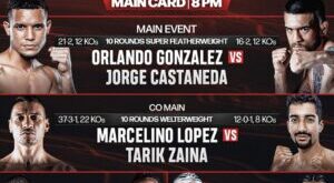 Gonzalez and Castañeda fight for the WBA Continental North America belt on Wednesday – World Boxing Association