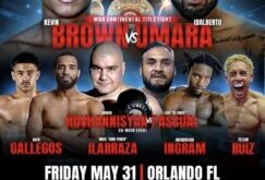 Brown vs Umara this Friday at the Caribe Royale – World Boxing Association