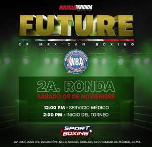 WBA Future of Mexican Boxing continues this SaturdayÂ  â€“ World Boxing Association