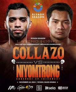 Niyomtrong vs Collazo countdown beginsÂ  â€“ World Boxing Association