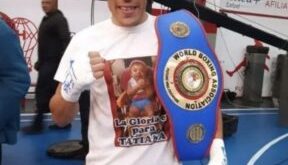 Blanc won the Fedelatin belt in Buenos Aires