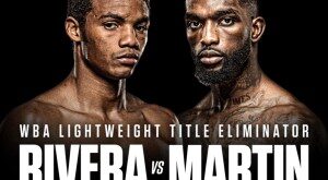 Rivera-Martin in a WBA eliminator fight – World Boxing Association
