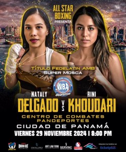 Delgado vs Khoudari this Friday in PanamaÂ  â€“ World Boxing Association