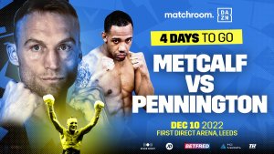 Metcalf defends his WBA Continental belt against Pennington on SaturdayÂ  â€“ World Boxing Association