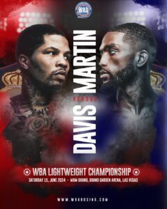 Davis vs Martin for the WBA belt â€“ World Boxing Association