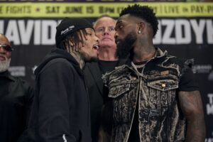 Davis and Martin meet face-to-face at press conferenceÂ  â€“ World Boxing Association