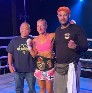 Sara Jalonen Stops Sushila Virat in the Third Round to Claim WBA Oceania Super Featherweight Title – World Boxing Association