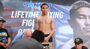 Franco failed to make weight and lost his title on the scales  – World Boxing Association