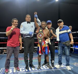 Estrada knocked out Mendoza to win the Fedecaribe beltÂ  â€“ World Boxing Association