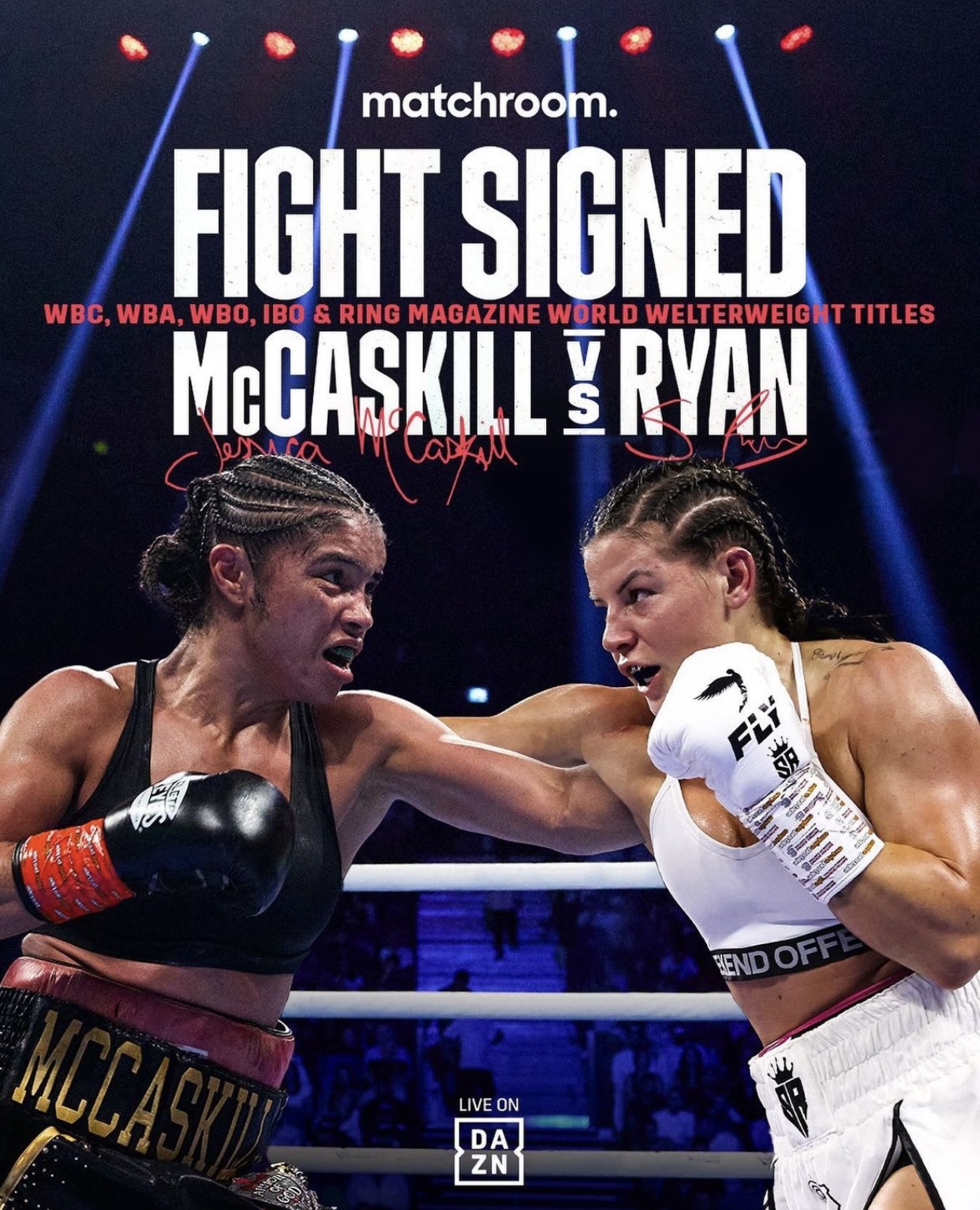McCaskill and Ryan to unify at welterweightÂ 