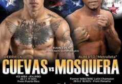 Cuevas-Mosquera on August 4 in Panama – World Boxing Association