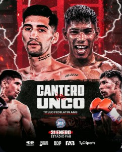 Cantero and Unco to Battle for the WBA Fedelatin Title on January 31 in Buenos Aires â€“ World Boxing Association