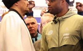 Usyk and Dubois Share a Tense Face-Off at Wembley Ahead of Heavyweight Title Rematch – World Boxing Association