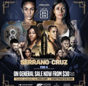 Cruz and Serrano take over New York for unificationÂ  â€“ World Boxing Association