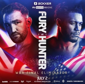 Hughie Fury and Michael Hunter will fight WBA eliminator.Â  â€“ World Boxing Association