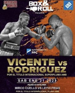 Vicente defends his WBA-International crown against Rodriguez this SaturdayÂ  â€“ World Boxing Association