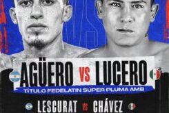 Agüero will face Lucero with the goal of defending his WBA Fedelatin crown – World Boxing Association