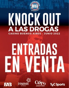 WBA KO Drugs Festival will have two events in ArgentinaÂ  â€“ World Boxing Association