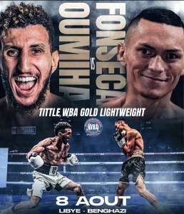 Oumiha and Fonseca Set to Clash for WBA Gold Lightweight Title in Libya â€“ World Boxing Association