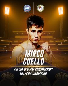 Mirco Cuello Blasts Out RÃ­os to Claim WBA Interim Featherweight Crown â€“ World Boxing Association