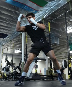 Akhmadaliev finishes the last details for his fight against Ronny RÃ­osÂ  â€“ World Boxing Association